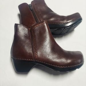 Dansko Scout Boots Women Size 39 Leather Ankle Brown Size 8